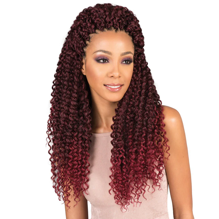 Bobbi Boss Pre-Looped Crochet Braid - BRAZILIAN WATER WAVE 22" - Image 3