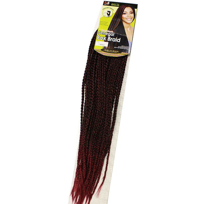 Bobbi Boss Pre-Looped Crochet Braids Hand Made - SENEGAL BOX BRAID 20/26" - Image 3