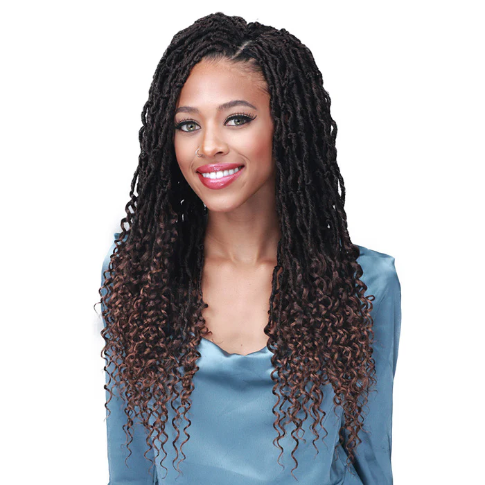 Bobbi Boss Pre-Looped Crochet Braids - MICRO LOCS CURLY TIPS 18"