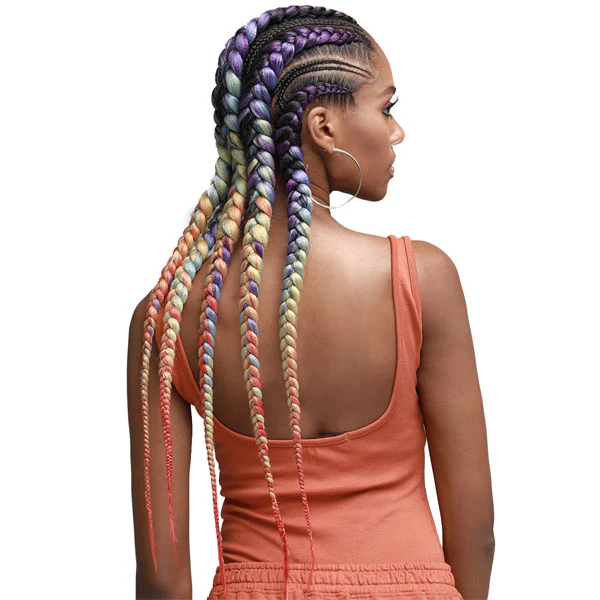 Bobbi Boss Pre-Stretched Braids - PRE-FEATHERED JUST BRAID 54" - Image 2