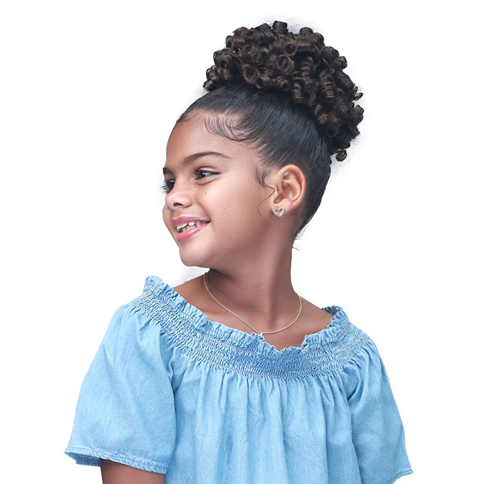 Bobbi Boss Kids Drawstring Ponytail - COIL CURL - Image 2