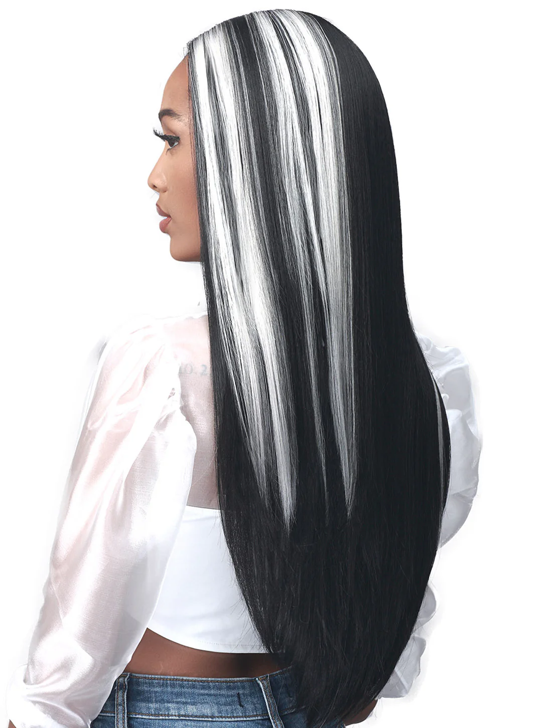 Bobbi Boss  Chunky Highlights HD Deep Part Lace Front Wig - MLF553 SAFFRON - Image 3