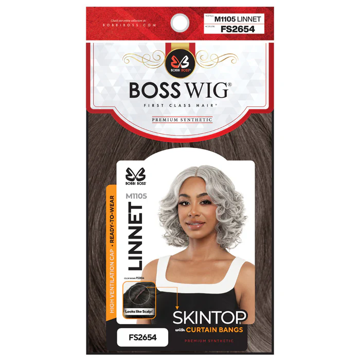 Bobbi Boss Skintop Full Wig - M1105 LINNET - Image 3