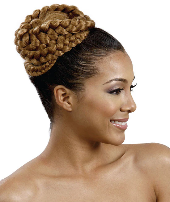 Bobbi Boss Speedy Up Do Braid Bun DOUBLE RAINBOW [D] - Image 3