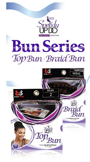 Bobbi Boss Speedy Up Do Braid Bun DOUBLE RAINBOW [D] - Image 5