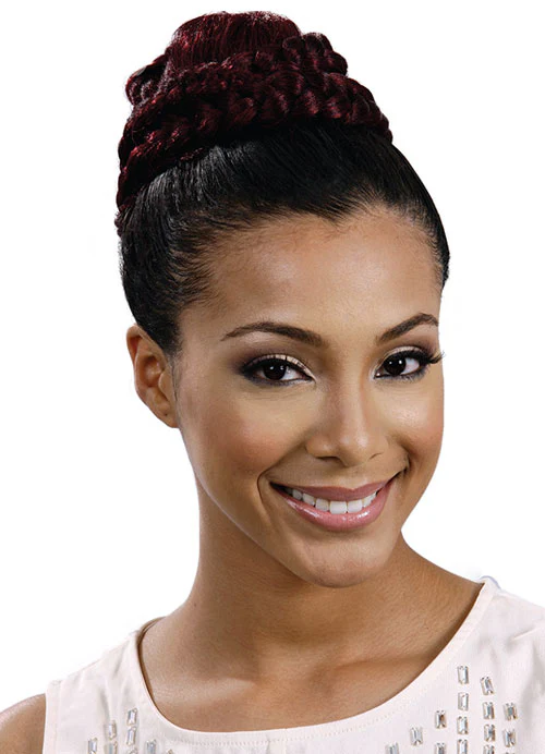 Bobbi Boss Speedy Up Do Braid Bun ROMAN HOLIDAY [D] - Image 2