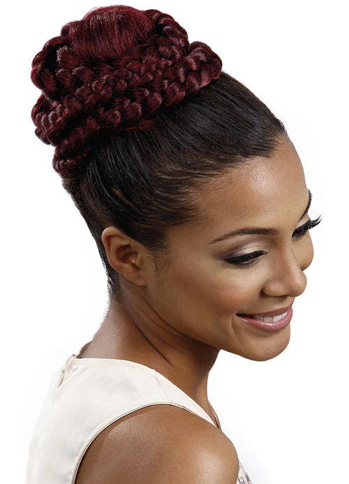 Bobbi Boss Speedy Up Do Braid Bun ROMAN HOLIDAY [D] - Image 3