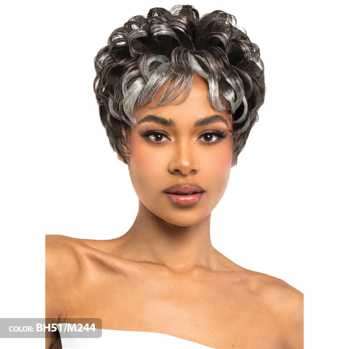 Bobbi Boss Stunna 100% Unprocessed Human Hair Full Wig - MH1511 BESSIE - Image 2