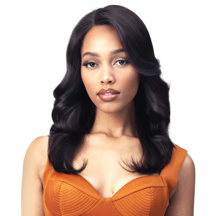 Bobbi Boss Unprocessed Human Hair 5" DEEP Part Lace Wig MHLF542 TALIA