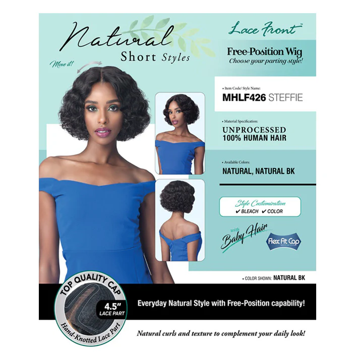 Bobbi Boss Unprocessed Human Hair Lace Front Wig - MHLF426 STEFFIE - Image 5