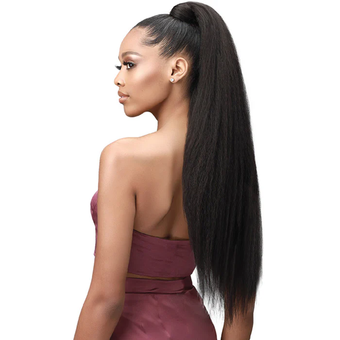 Bobbi Boss Wrap Ponytail - KINKY PERM STRAIGHT 30" - Image 2