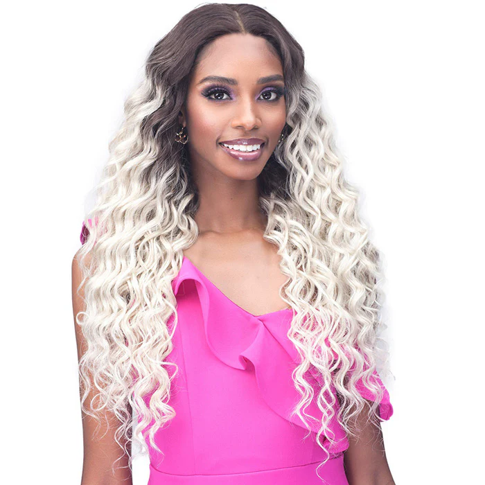 Bobbi Boss Zig Zag HD Lace Full Wig - MLF681 LILYANA - Extreme Z-Part Nape Lace