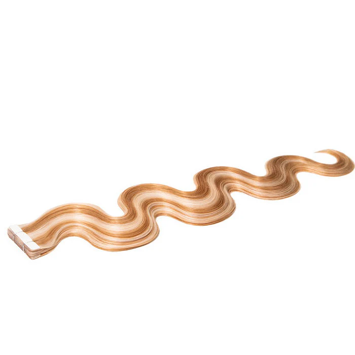 Bohyme 100% Remi Human Hair TAPE IN Extension Weave - BODY WAVE 14-26" - Image 3