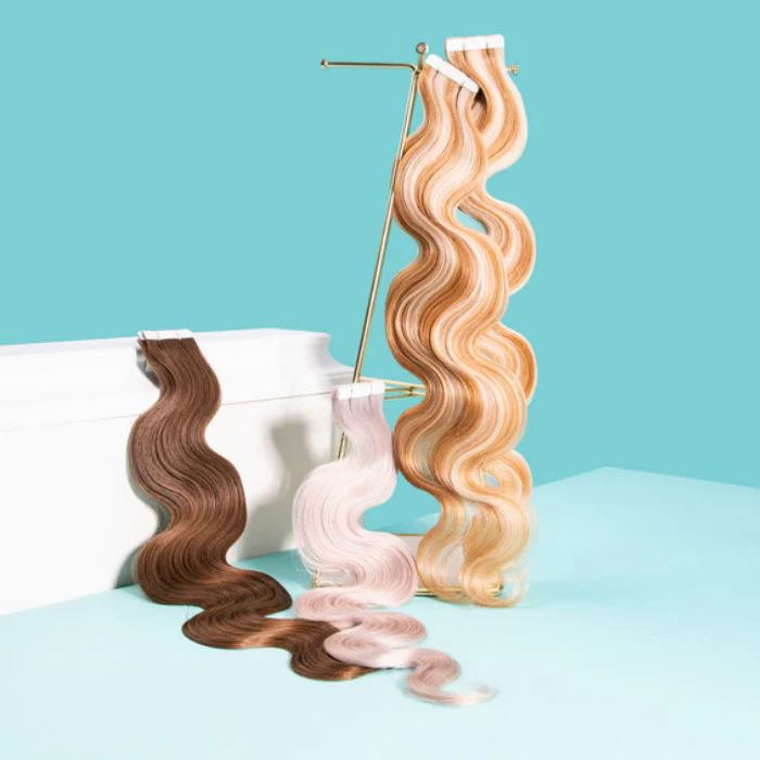 Bohyme 100% Remi Human Hair TAPE IN Extension Weave - BODY WAVE 14-26" - Image 4