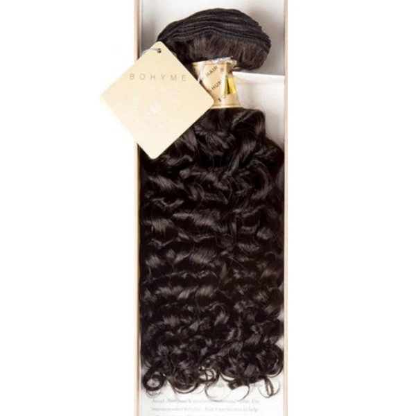 Bohyme Birth Remi 100% Unprocessed Virgin Human Hair Weave - TIGHT CURLS 14" (Machine Tied) - Image 5