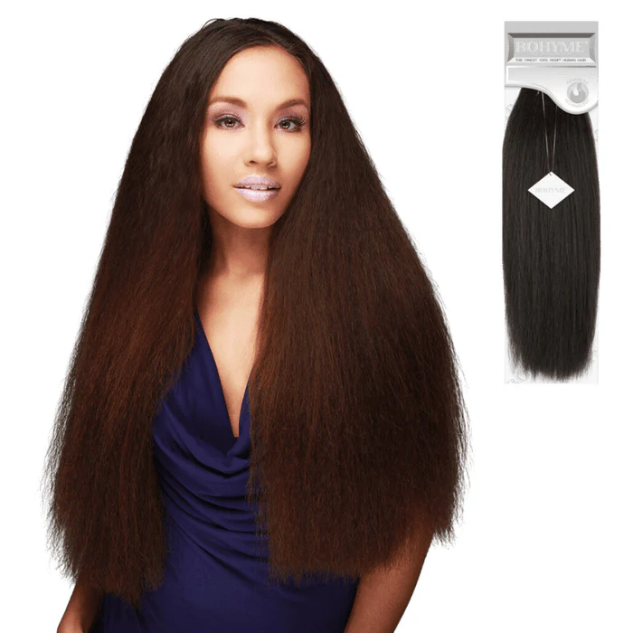 Bohyme Classic 100% Remi Human Hair Weave - BRAZILIAN WAVE 12/14/16/22" (Machine Tied) - Image 2