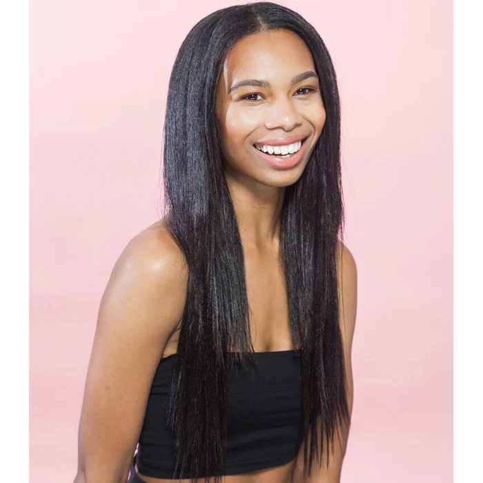 Bohyme Classic 100% Remi Human Hair Weave - PLATINUM YAKI 12/14/16" (Machine Tied) - Image 2