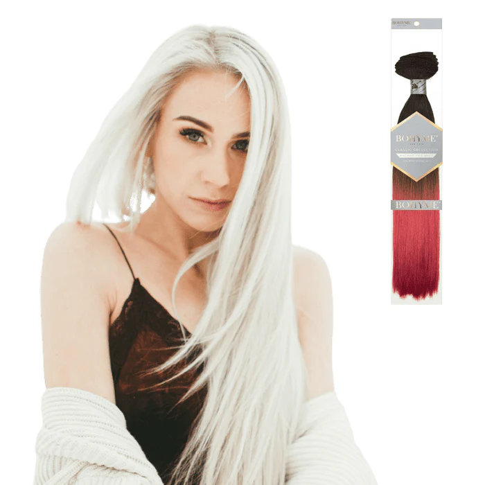 Bohyme Classic 100% Remi Human Hair Weave - SILKY STRAIGHT 10-26" (Machine-Tied) - Image 2