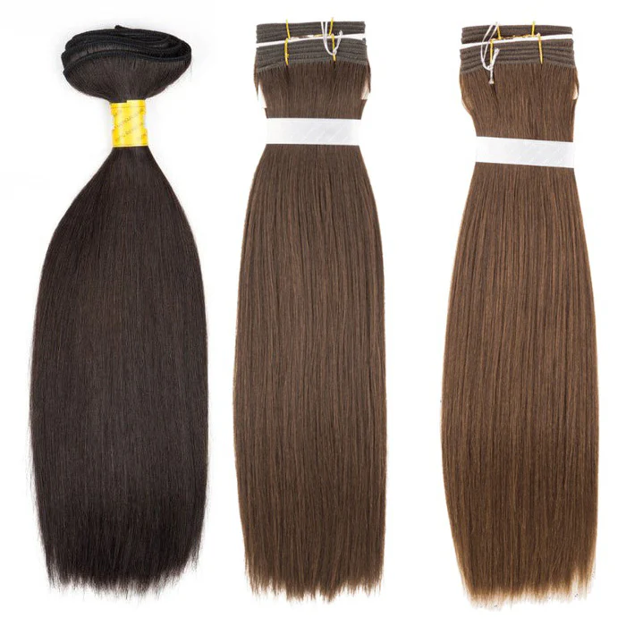Bohyme Classic 100% Remi Human Hair Weave - VELVET YAKI 10/12/14/16" (Machine Tied) - Image 3