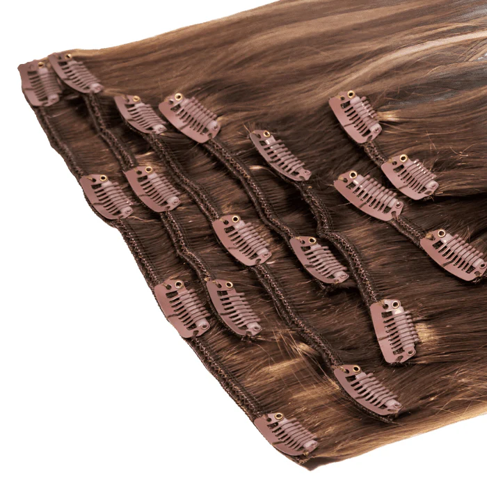 Bohyme Essential 100% Remi Human Hair CLIP-IN Extension Weave 7PCS - BODY WAVE 18" - Image 4