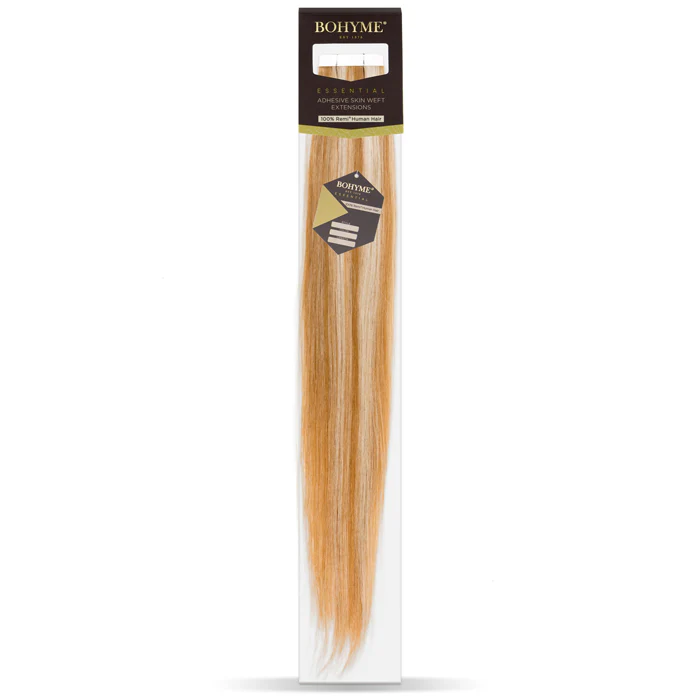 Bohyme Essential 100% Remi Human Hair Tape-Ins Weave - SILKY STRAIGHT 16-26" - Image 2
