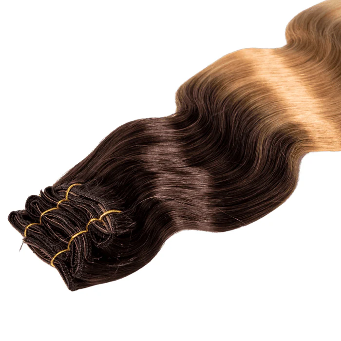 Bohyme Essential 7 Pcs Clip-Ins Weave - BODY WAVE 18" - Image 4