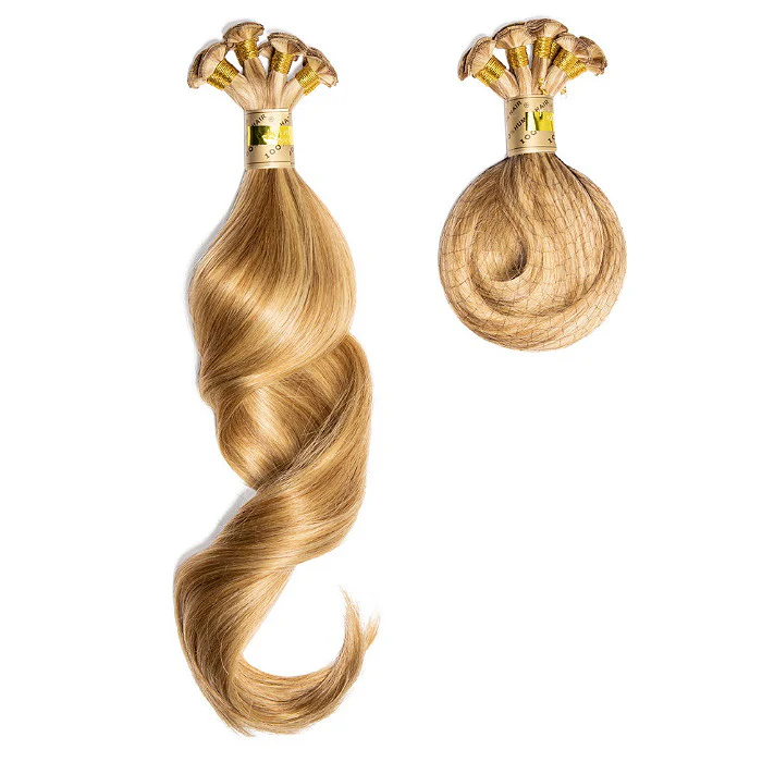 Bohyme Gold 100% Remi Human Hair Weave - BODY WAVE 14/18/22" (Hand-Tied) - Image 3