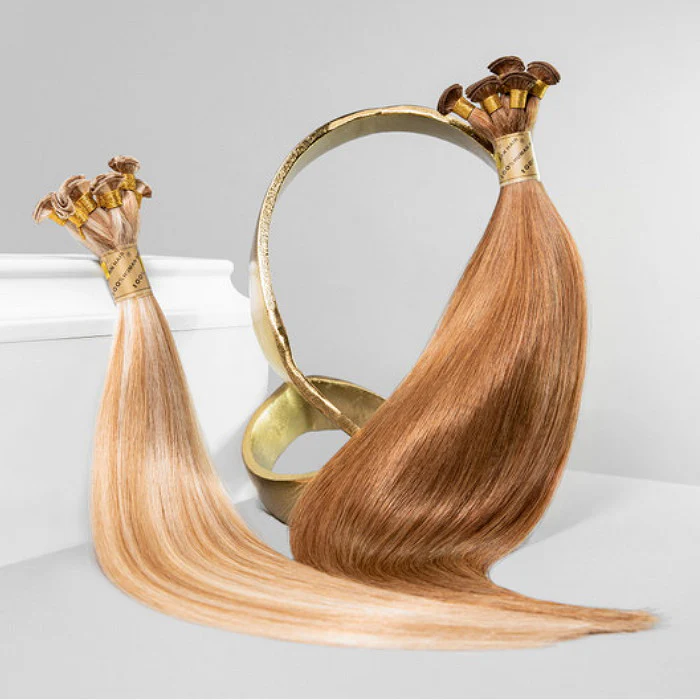 Bohyme Gold 100% Remy Human Hair Weave - SILKY STRAIGHT 14/18/22" (Hand-Tied) - Image 4