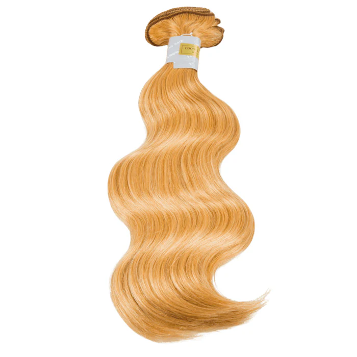 Bohyme Gold 100% Remy Human Hair Weave - VIRGIN/EUROPEAN BODY 14"/18"/22" (Machine-Tied) - Image 4