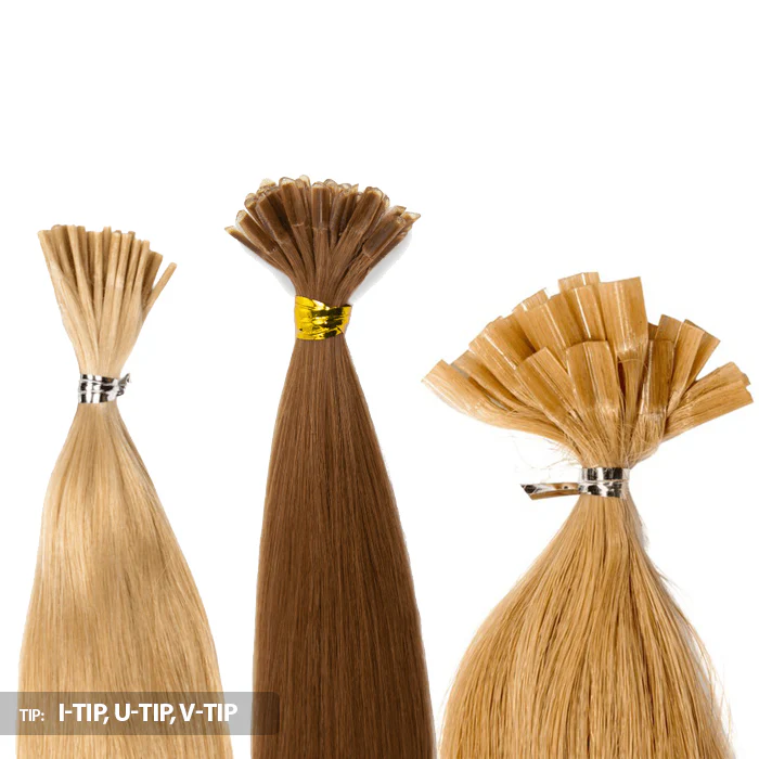 Bohyme Remi Glue Tips Extension Weave - SILKY STRAIGHT 27/60/120 PCS (14/18/22 Inch) - Image 2