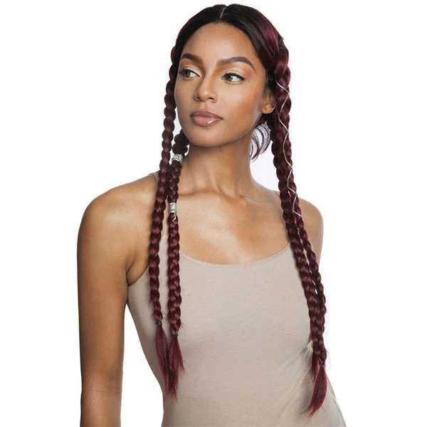 Brown Sugar Human Hair StyleMix Versatile Lace Wig BSX05 YAKY STRAIGHT 30 Inch - Image 3