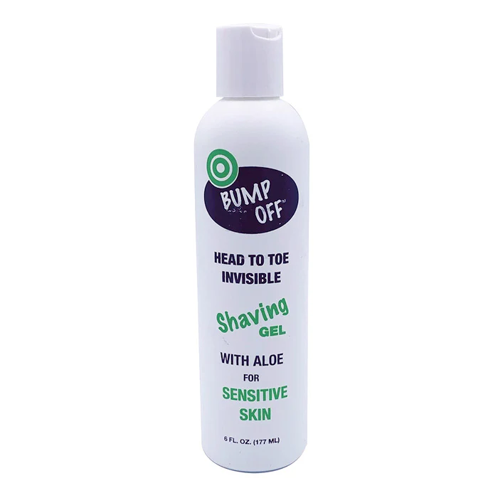 Bump Off Invisible Shaving Gel With Aloe for Sensitive Skin 6 oz - Image 2