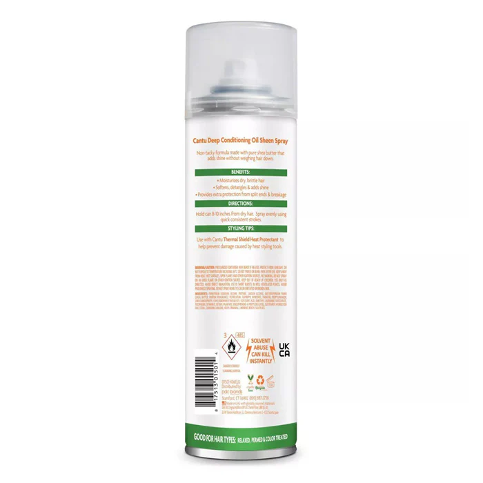 Cantu Shea Butter Deep Condition Spray - OIL SHEEN 10 oz - Image 2