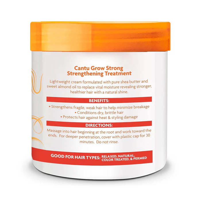Cantu Shea Butter Strengthening Treatment - GROW STRONG 6 oz - Image 2