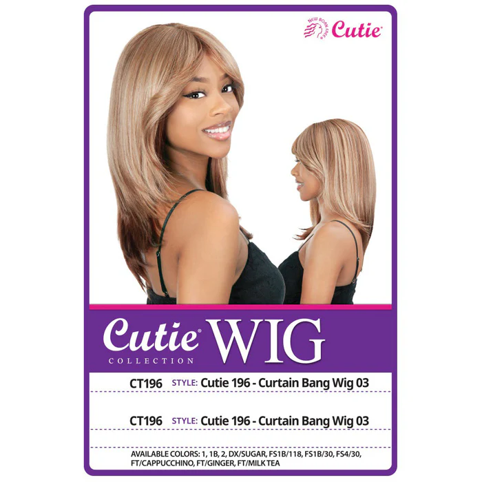 Chade Cutie Collection Full Wig - CUTIE 196 (CURTAIN BANG WIG 03) - Image 3