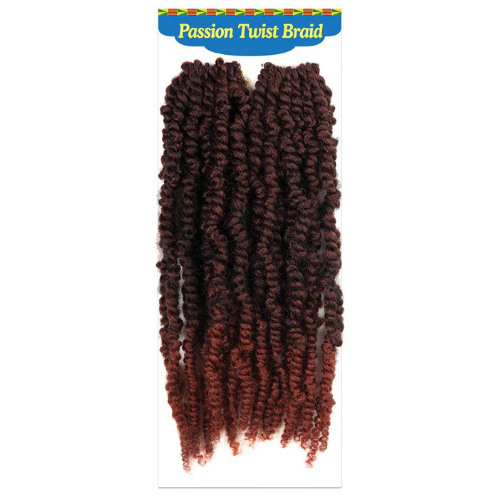 Chade Fashion Alitress 100% Toyokalon Pre-Looped Crochet Braids - PASSION TWIST 12" 2X - Image 2