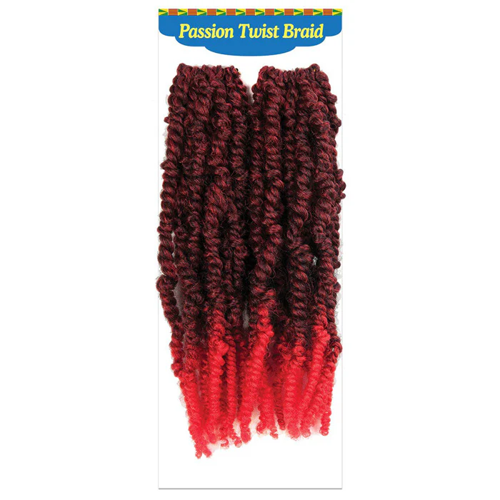 Chade Fashion Alitress 100% Toyokalon Pre-Looped Crochet Braids - PASSION TWIST 12" 2X - Image 5