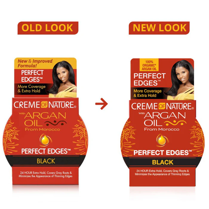 Creme of Nature Argan Oil Perfect Edges - BLACK CONTROL 2.25oz - Image 4