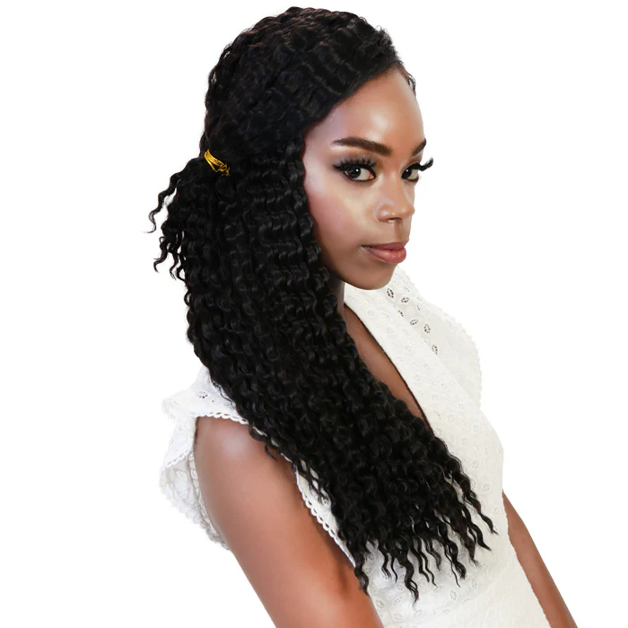 Dalva Ultima Collagen Protein Hair Pre-Looped Crochet Braid - RIPPLE WAVE 14/18" - Image 11