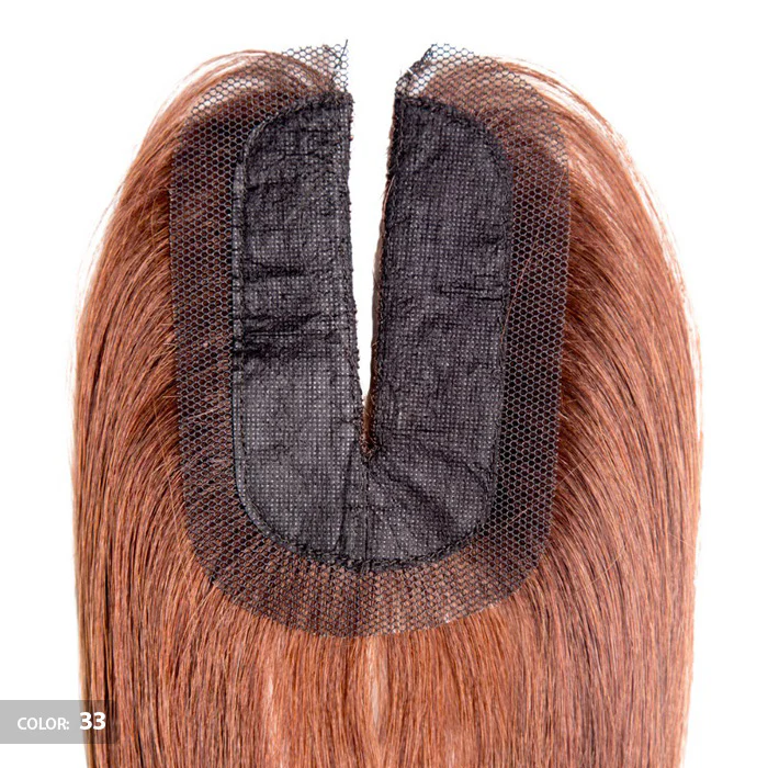 Diamond Remi Human Hair Invisible Closure - STRAIGHT 12" - Image 3