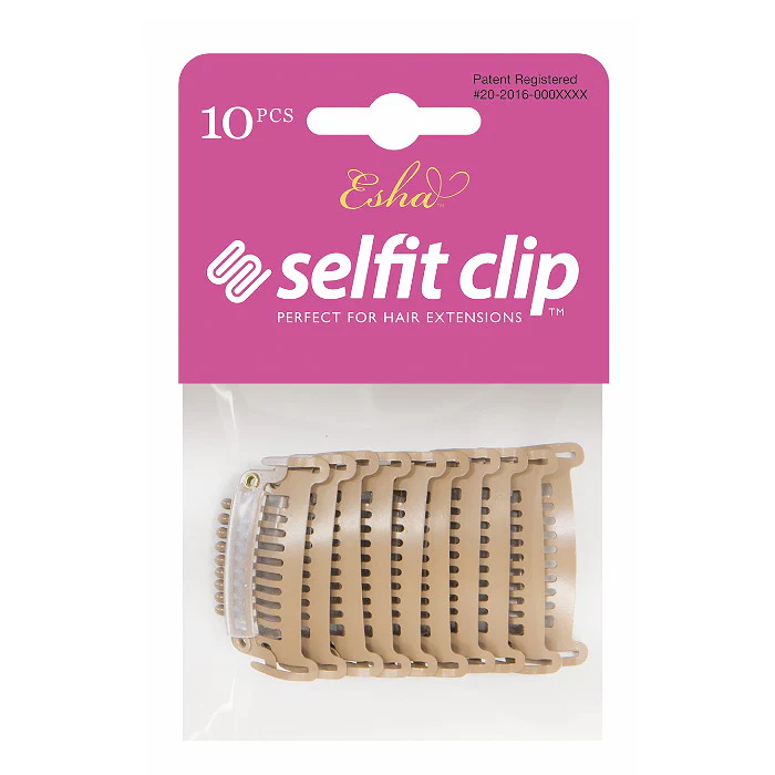 Esha Hair Extensions Selfit Clip 10 Pcs - Image 3