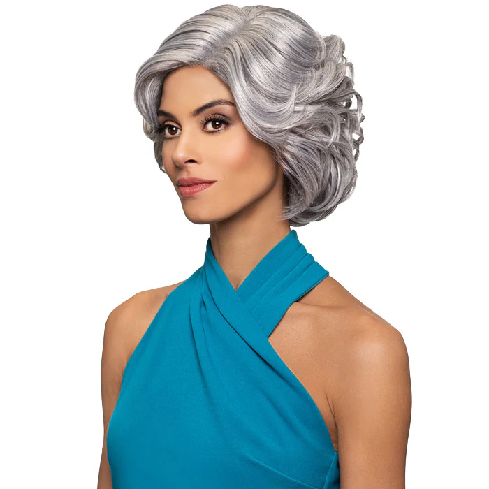 Foxy Silver Collection Fusion Heat Natural J-Part Lace Wig - VICKIE