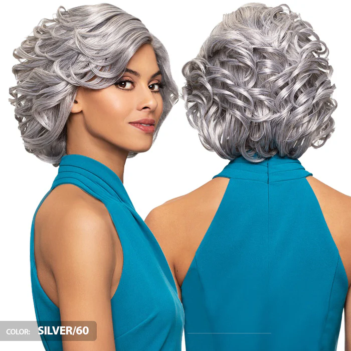 Foxy Silver Collection Fusion Heat Natural J-Part Lace Wig - VICKIE - Image 2