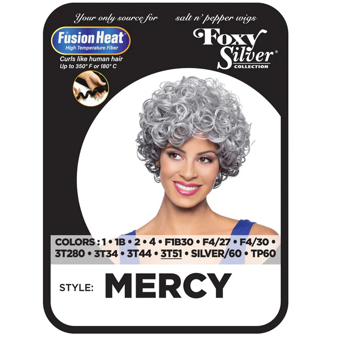 Foxy Silver Full Wig - MERCY - Image 2