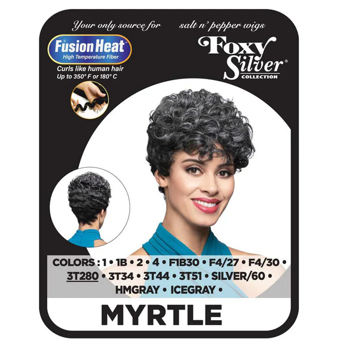 Foxy Silver Full Wig - MYRTLE - Image 4