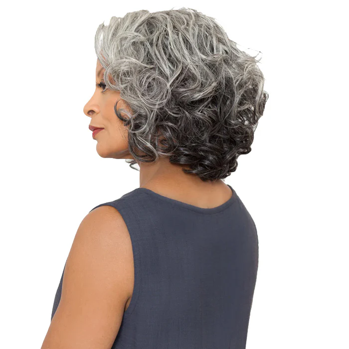 Foxy Silver Lace Front Wig - ESTHER - Image 3