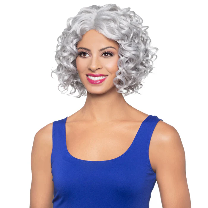 Foxy Silver Natural T-Part Full Wig - NATALIA