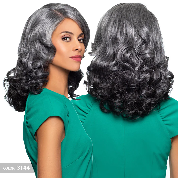 Foxy Silver Ultra HD 13x3 Pre-Plucked Lace Front Wig - KENDRA - Image 3