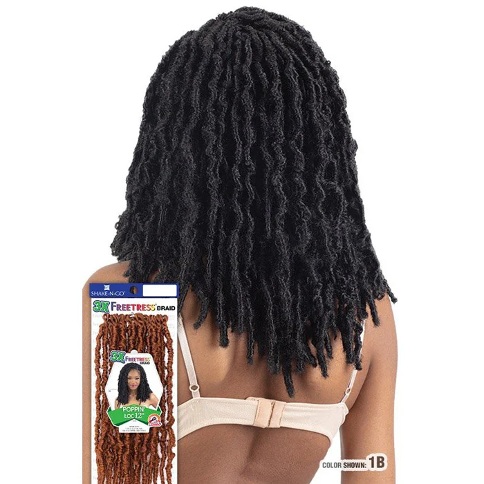 Freetress 3X Pre-Loop Twist Crochet Braids - POPPIN' LOC 12" - Image 2