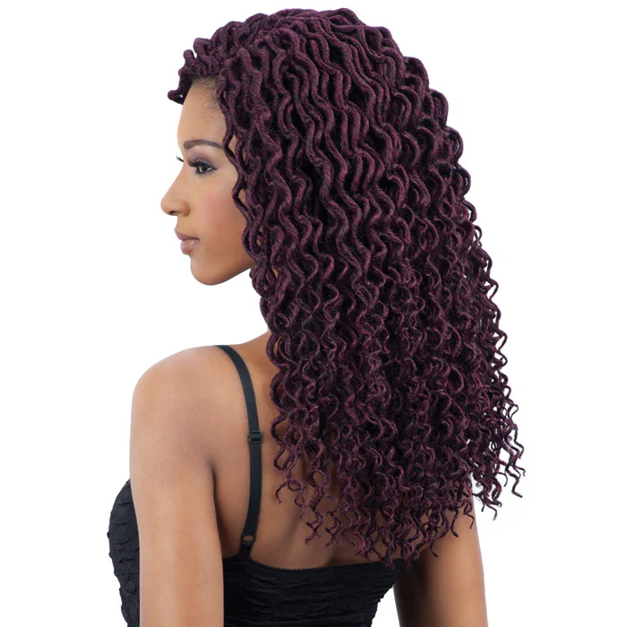 Freetress Braid Pre-Looped Crochet 2X SOFT CURLY FAUX LOC 12 Inch - Image 2